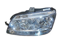 Headlight left with indicator from 12/'05 H1+H7 with FOG LIGHT HOLE 1623967 Van Wezel