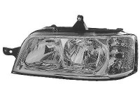 Headlight left with indicator H1 + H7 1650961 Van Wezel