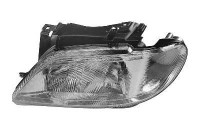 Headlight left with indicator H4 0955961 Van Wezel