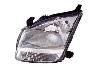 Headlight left with indicator H4 5256961 Van Wezel