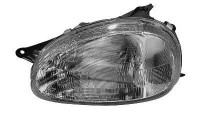 Headlight left with indicator without HEIGHT ADJUSTMENT ELECT. 3776941 Van Wezel