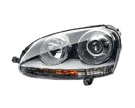 Headlight left with indicator XENON D2S+H7 5894985 Van Wezel, Image 2