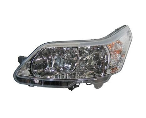 Headlight left without XENON 0970961 Van Wezel