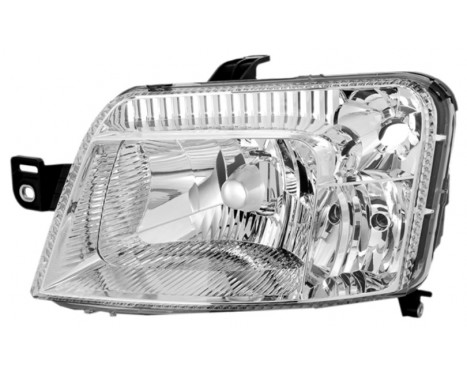 Headlight on the left including actuator 1709961 Van Wezel