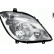 Headlight right 1EB 247 012-021 Hella