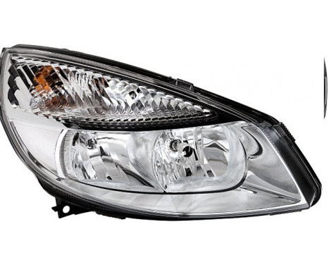 Headlight right 1EG 008 862-181 Hella