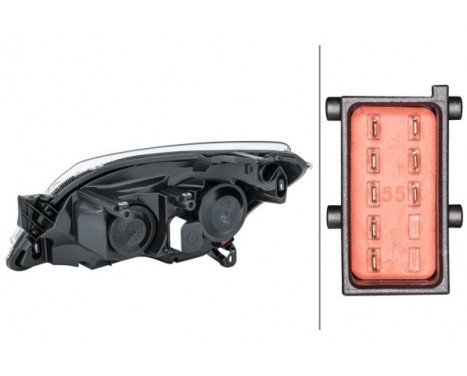 Headlight right 1EG 270 370-321 Hella, Image 3