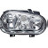 Headlight right 1EJ 007 700-081 Hella