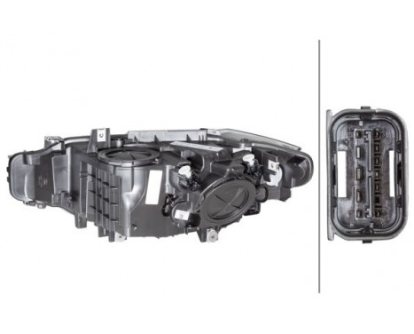 Headlight right 1EJ 354 983-021 Hella, Image 2