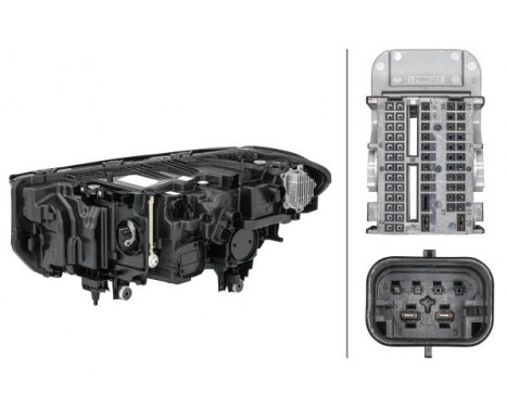 Headlight right 1EX 015 450-421 Hella, Image 2