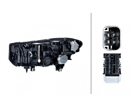 Headlight right 1EX 015 450-521 Hella, Image 2