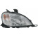 Headlight right 20-0493-05-2 TYC