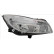 Headlight right 20-11763-05-2 TYC, Thumbnail 2