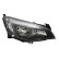 Headlight right H7+H7 including ADJUSTING MOTOR Smoked 3749964 Van Wezel