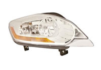 Headlight right H7+H7 without Headlight WASH HOLES including MOTOR 1905962 Van Wezel