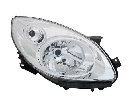 Headlight right with flashing light H4 including STELMOTOR Chrome 4371964 Van Wezel, Image 2