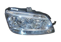 Headlight right with indicator from 12/'05 H1+H7 with FOG LIGHT HOLE 1623968 Van Wezel