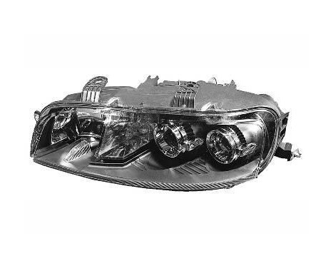 Headlight right with indicator from 7'/01 2 X H1 + H3 1620968 Van Wezel, Image 2