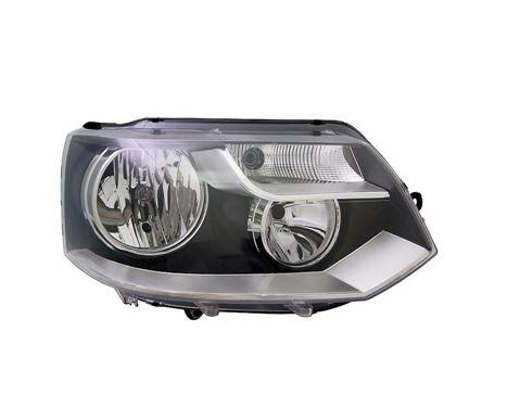 Headlight right with indicator H7+H1 including MOTOR 5790964 Van Wezel