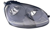 Headlight right with indicator H7+H7 until -08/'04 5894962 Van Wezel