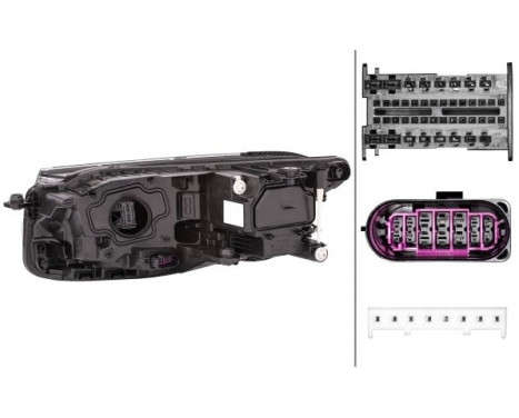 Headlight Set SET_1EX 013 143-211 Hella, Image 5