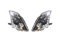 Set headlights DRL-Look suitable for Nissan 350Z 2003-2009 - Black