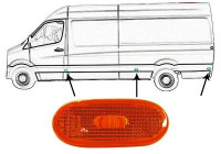 Side Marker Light 5862915 Van Wezel