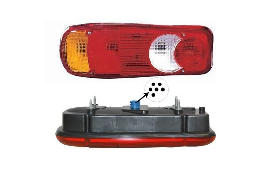 Combination Rearlight 1651935 Van Wezel