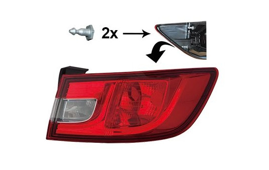 Combination Rearlight 4420932 Van Wezel