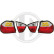 Combination Rearlight Set HD Tuning 1216895 Diederichs, Thumbnail 2