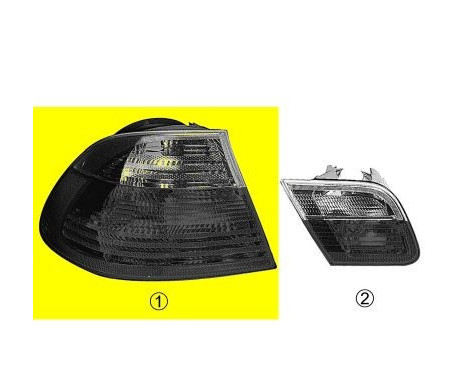 REAR LIGHT RIGHT OUTSIDE COUPE FLASHING LIGHT ORANGE 0647932 Van Wezel, Image 3