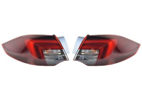 Rear light set