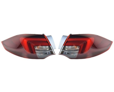 Rear light set