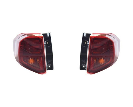 Rear light set