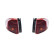 Rear light set