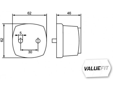 Position Light *** HELLA VALUEFIT ***, Image 2