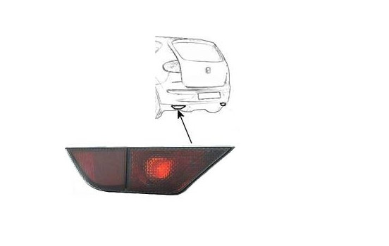 Rear Fog Light 4941929 Van Wezel