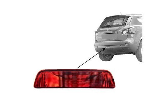 Rear Fog Light Center 3388939 Van Wezel