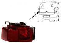 Rear fog light left 1/06+ smoked 3782927 Van Wezel