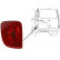 Rear fog light left 4312939 Van Wezel, Thumbnail 2