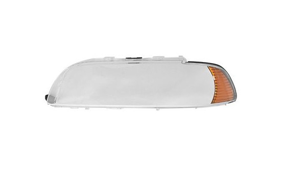 Headlight glass left 0637977 Van Wezel