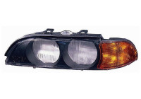 Headlight glass left 0639977 Van Wezel