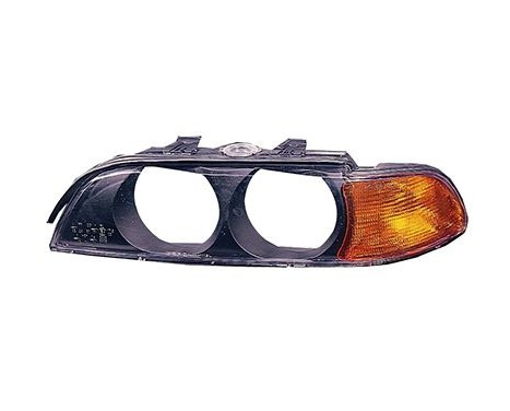 Headlight glass left 0639977 Van Wezel, Image 2