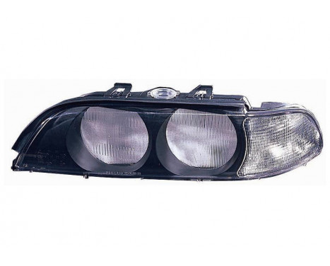 Headlight glass left 0639979 Van Wezel, Image 2