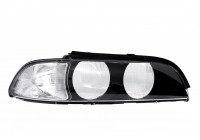 Headlight glass left 20-0380-LA-1 TYC