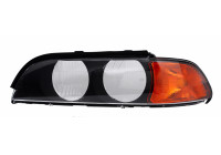 Headlight glass left 20-0380-LA-2 TYC