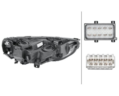 Headlamp set SET_1LG 354 869-051 Hella, Image 3