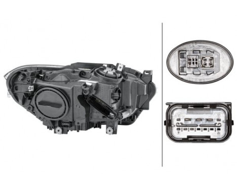 Headlight 1EL 010 741-551 Hella, Image 3