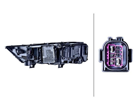 Headlight 1LX 354 881-101 Hella, Image 2