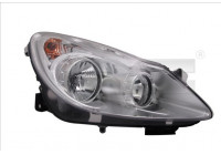 Headlight 20-1154-00-21 TYC